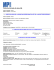 Fiche de donnée de sécurité