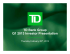 TD Bank Group Q1 2013 Investor Presentation