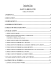 Curriculum Vitae - Department of World Languages