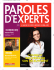 Paroles d`Experts n°76 - Ordre des Experts