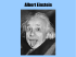 Albert Einstein