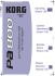 KORG Pa800 1.60 Upgrade Manual (EFGI3)