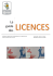 20152016 GUIDE DES LICENCES