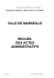 ville de marseille recueil des actes administratifs