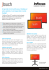 InFocus JTouch Datasheet (French)