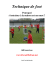 Technique de foot