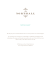 WINE LIST - Corinthia Hotels