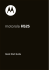 Motorola H525 Bluetooth Headset Quick Start Guide