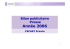 Bilan annuel Presse 2006 synthèse