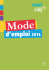Télécharger le mode d`emploi 2016