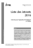 Liste des intrants - FiBL-Shop