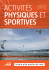 livret des activités physiques et sportives