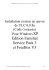 Edition Familial Service Pack 3 et FreeBox V5