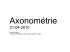 Axonométrie