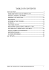 TABLE OF CONTENTS - Anastasia Lester Literary Agency