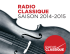 RADIO CLASSIQUE SAISON 2014-2015