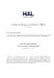 Analyse de donn&eacute;es de l`exp&eacute;rience VIRGO - HAL