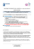 RECRUTEMENT DES RESIDENTS POUR LA RENTREE 2014