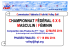 CHAMPIONNAT FÉDÉRAL 6 X 6 MASCULIN / FÉMININ