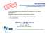 Programme et bulletin de réponse Menuisiers et Charpentiers de la