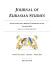 Journal of Eurasian Studies