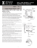wall and mantel clock instruction manual - Howard Miller