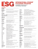 the list of ESG`s partner institutions by country