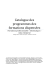 Catalogue des programmes des formations dispensées