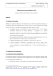 Compendium de Droit de la consommation Analyse comparative