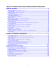 table of contents/table des matières/inhaltsverzeichnis