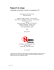 Rapport de stage - Defence Research Reports