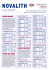 Tarif NOVALITH Laser en PDF