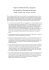 Daily Subsistence Allowance - Projet sur la biodiversit&eacute; du lac