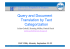Query and Document Translation by Text Categorization