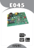 Platine E045 pour gestion des motorisations