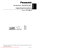 Panasonic PT-LM1E LCD Projector User Guide Manual