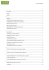 Liste des ingr&eacute;dients A