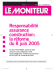 Responsabilit&eacute; assurance construction : la r&eacute;forme du 8 juin