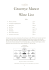 Gravetye Manor Wine List