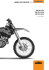 MANUEL D`UTILISATION 2013 250 SX‑F EU 250 SX‑F USA