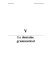Le domaine grammatical - en es fr