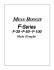 F-Series, F-30 - F-50 - Les forums de la Boite Noire du Musicien