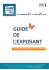 GUIDE DE L`EXPOSANT