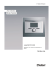 Notice d`utilisation calorMATIC 350