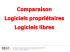 Comparaison Logiciels propriétaires Logiciels libres - Self