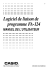 Logiciel de liaison de programme FA-124
