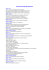 LISTES DES CENTRES DE FORMATION
