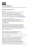 CONDITIONS GENERALES DE VENTES