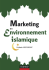 Marketing en environnement islamique