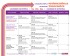 CALENDRIER D`ACTIVITÉS-2 • Mai 2016 May • CALENDAR OF